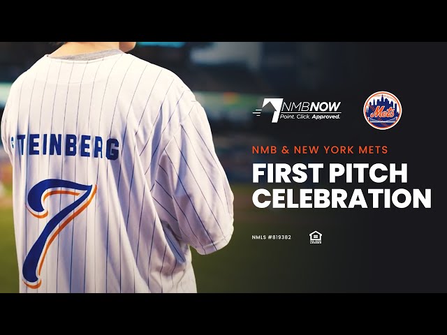 Mets Game Celebration and First Pitch - Nationwide Mortgage Bankers