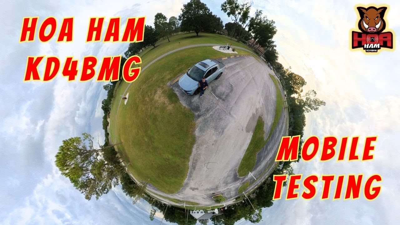 Violating the Rules for Mobile Ham Radio Installation:  Testing If My Unconventional Ideas Will Work