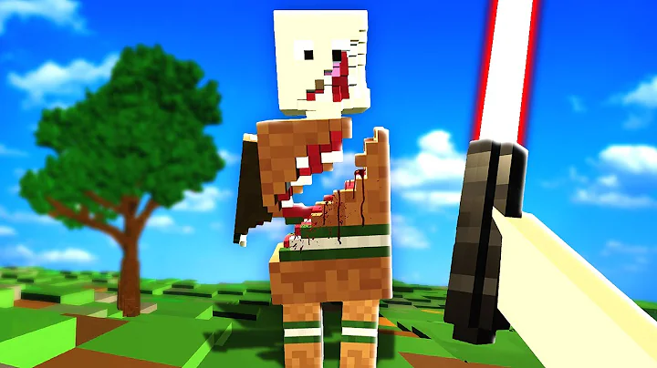 SLICING NPC Ragdolls IN HALF (Voxel Project VR)