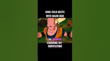 King Cold Meets With Majin Buu 🤯 #crashout #kingcold #sparkingzero #dragonball #dbz