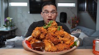 CAJUN Golden Fried Chicken Wings Recipe by Quang Tran 47,253 views 4 days ago 12 minutes, 13 seconds