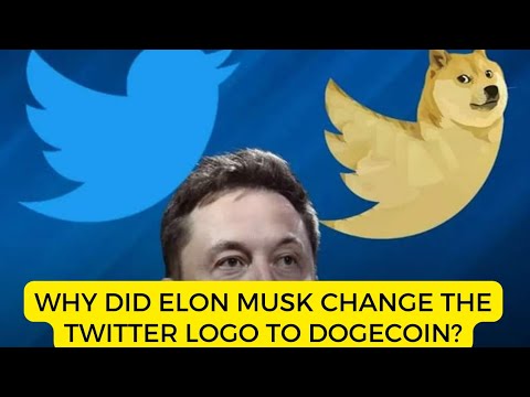 Why did #Elon #Musk change the #Twitter logo to #Dogecoin? - YouTube