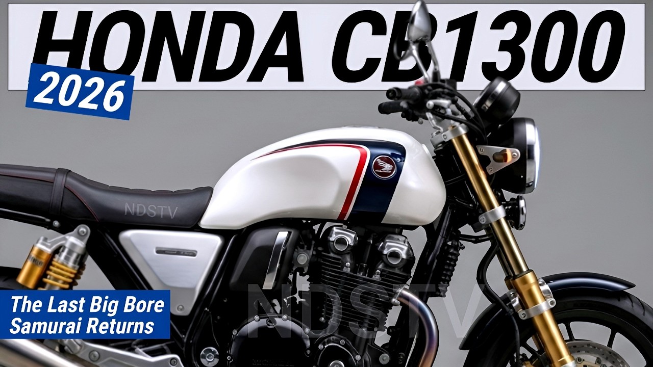 2026 Honda CB1300 — The Last Big Bore Samurai Returns - YouTube