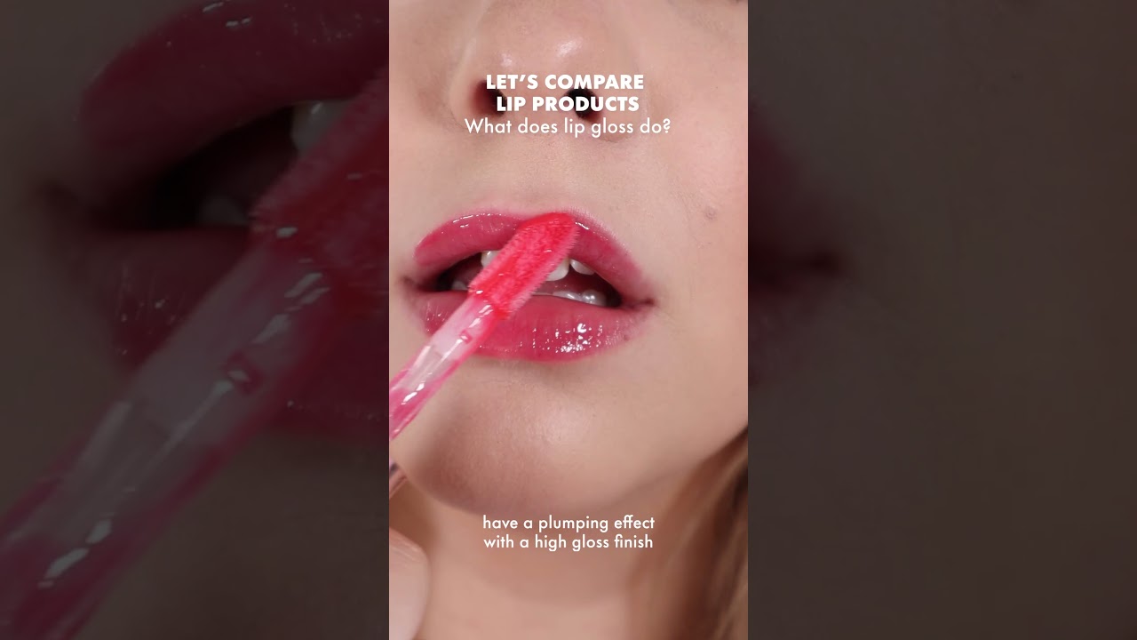 Our lip products in comparison💄