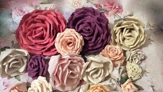 Making Flowers and a Chipboard huge Tree Cone