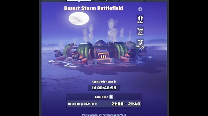 Last War How to Properly sign up for Desert Storm Battlefield