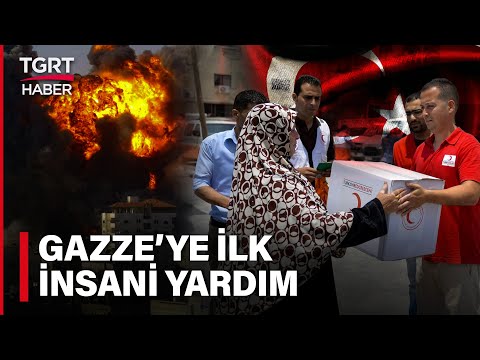 Türkiye'den Gazze'ye Yardım Eli: Askeri Uçakla Yola Çıkan Yardımlar Mısır'a Ulaştı - TGRT Haber