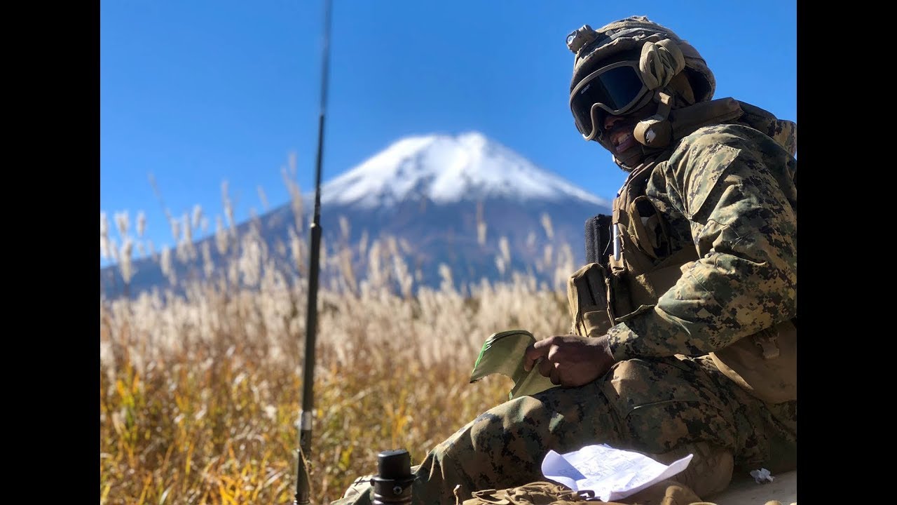 Okinawa Marines train in Mount Fuji's shadow YouTube