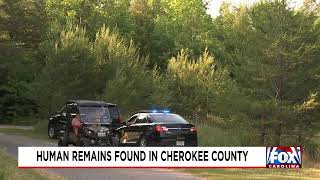 Human remains found in Cherokee County