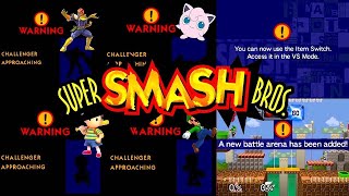 Super Smash Bros 64: Unlocking All Characters, Item Switch & Mushroom Kingdom Stage in Smash 64