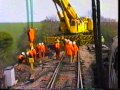 Rerailing 37273 Canton and Old Oak common breakdown gangs recover the loco