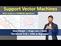 The A to Z of Support Vector Machines | All you need to know | Supervised Learning | Data Science
