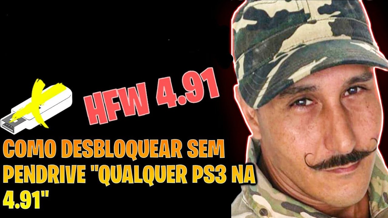 Desbloqueie seu PS3, não importa a versão, para 4.91 SEM PENDRIVE