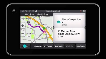 Navman Smart GPS - How to One Touch Favourites