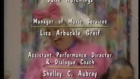 Barney - Walk Around The Block With Barney Credits