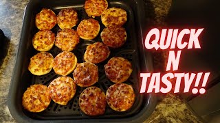 Ninja Combi Recipes | Air Fryer Frozen Pizza Bagel Bites by Morgan's Kitchen 187 views 1 month ago 2 minutes, 3 seconds