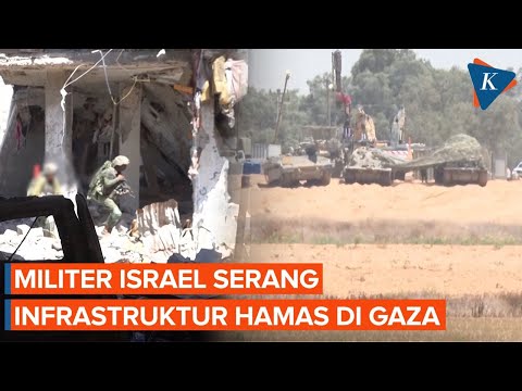 Israel Rilis Video Serangan ke Infrastruktur Hamas di Zeitoun Gaza Tengah