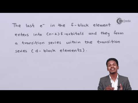 Video: Wat is f-blokelemente?