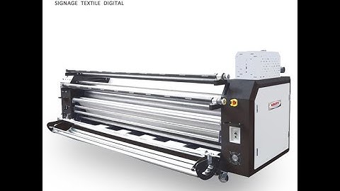 Calandra de Sublimación Textil | 3.2M Roll-To-Roll Rotary Heat Press | Easty ERT Calendar Press