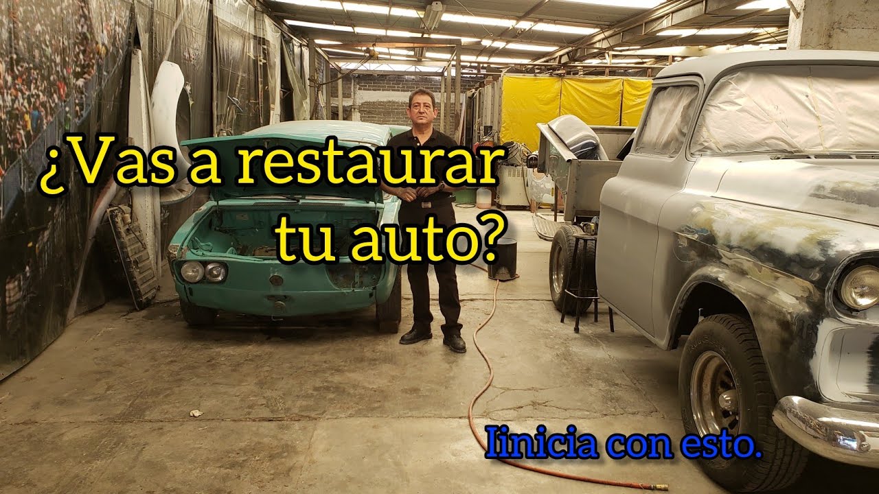 Iniciamos la restauración de la Brasilia.