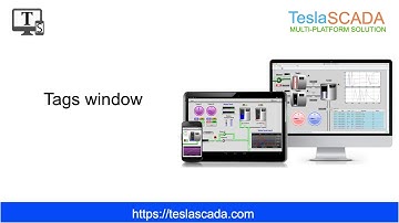 Lesson 6.4. SCADA for beginners. Tags window.