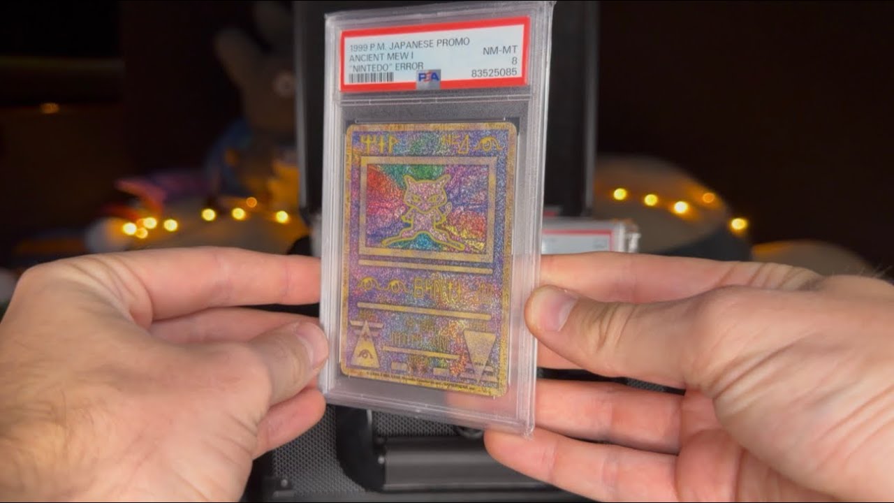 Ancient Mew Nintedo Error Pokemon Japanese Promo