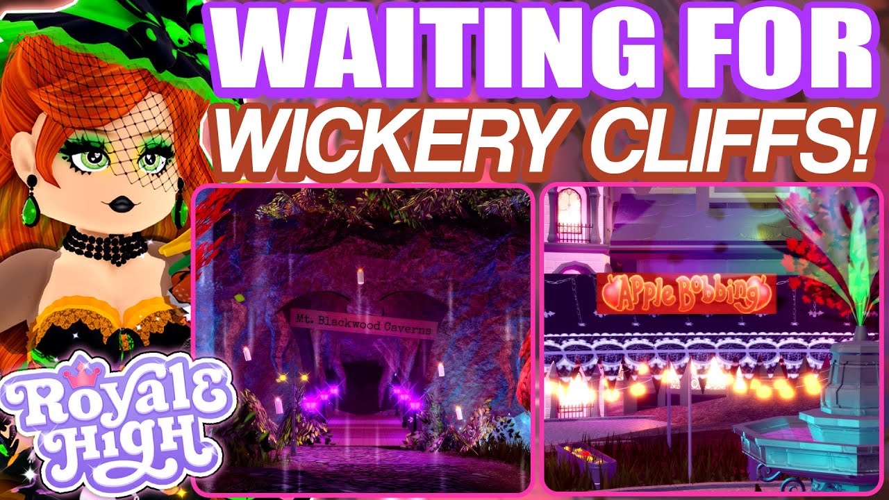 ROYALLOWEEN COMING TODAY!? BARBIE IS ONLINE! WICKERY CLIFFS