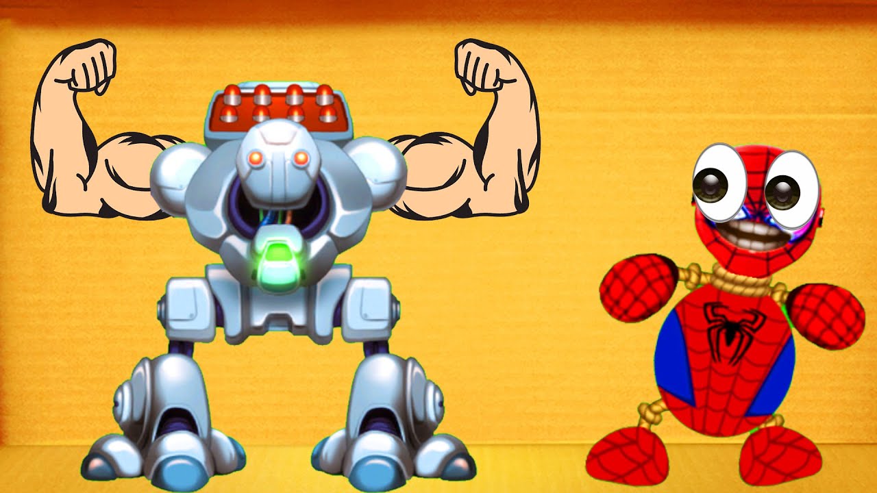 Buddybot vs Buddy Spider - Kick The Buddy Mod - Ato Gameplay