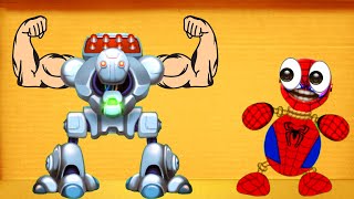 Buddybot vs Buddy Spider - Kick The Buddy Mod - Ato Gameplay