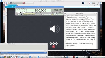 Streaming audio from a Raspberry PI, using WebRTC, the Vivaldi Browser & the BLINK SIP CLIENT