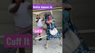 Go Hattie !  Dances to Beyoncé’s “Cuff It” ‘I do not own the rights to this music’