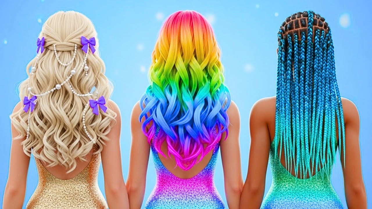 Преображение из НЕРДА в РУСАЛКУ 👑✨ Как превратиться в русалку