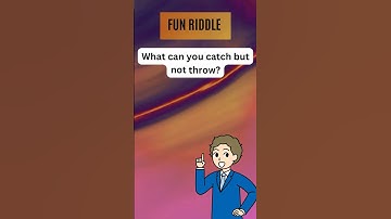 What can you catch but not throw?Can you solve this? #riddles #ytshorts #mindset #puzzle #games