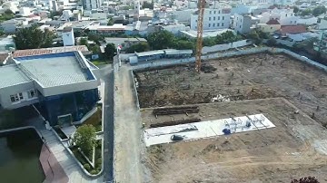 Review toàn cảnh thi công The Peak Garden quận 7 (23.12.2021)