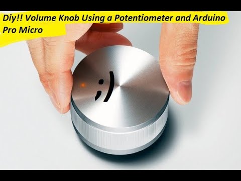 Building A Volume Knob Using Arduino !! - YouTube