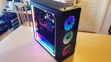 Corsair HD 140 Fans and LED strips running on Arduino