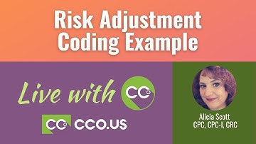 Risk Adjustment Coding Example