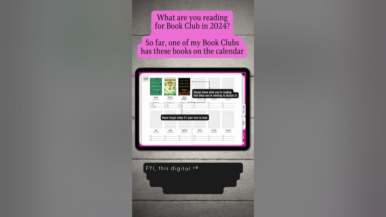 My Book Club Journal