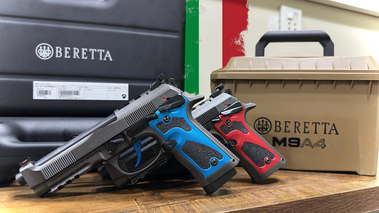 Обзор пистолета Beretta 92X Performance Blue | Ultimate Competition 9mm
