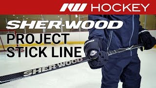 Sherwood Project 9 Stick Line On-Ice Insight