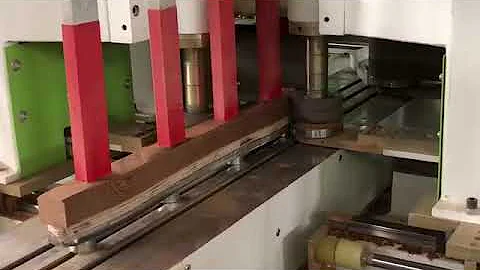 Full automatic wood copy shaper machine