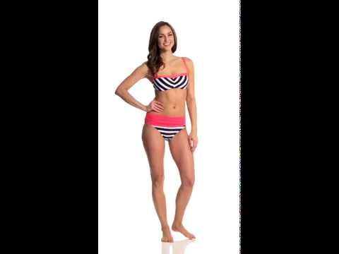 Beach House Ship Shape Stripe Underwire Bra Top | SwimOutlet.com