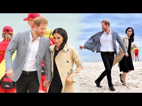 The Duke & Duchess of Sussex are keeping the beach clean - and looking stylish while doing it!