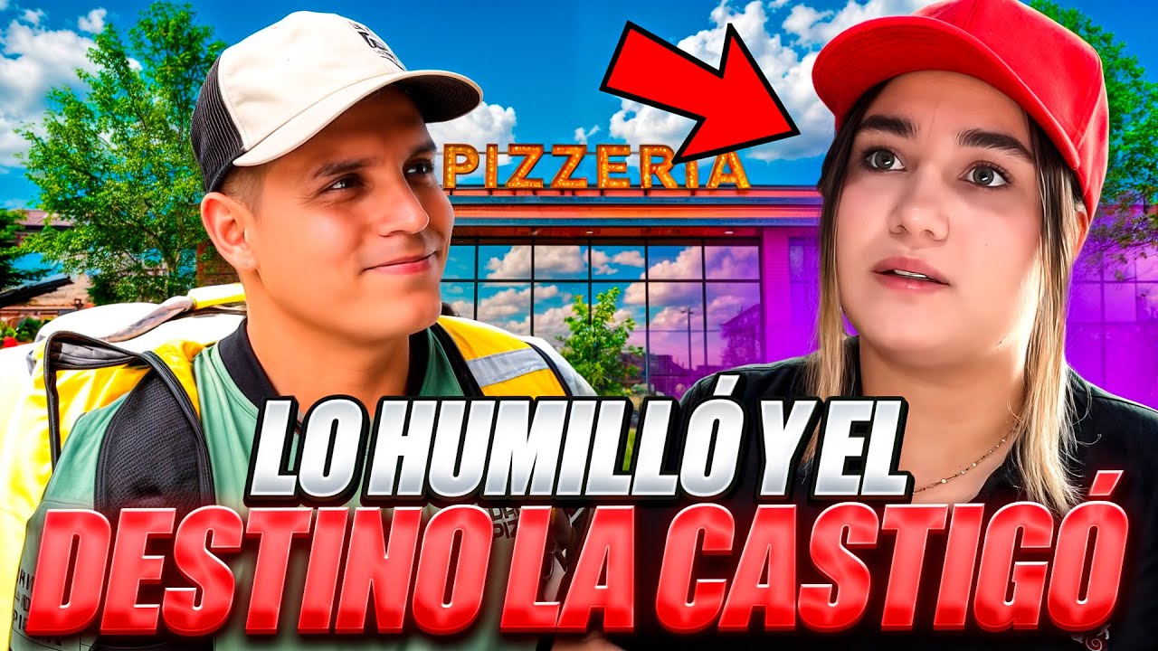 LE DIO ESTE TRATO AL REPARTIDOR DE PIZZA SIN SABER LO QUE EL DESTINO LE TENÍA PREPARADO.
