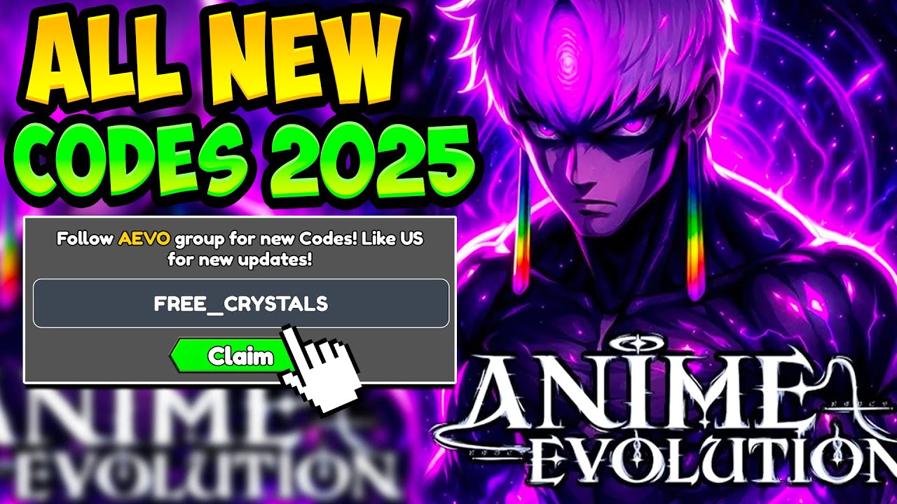 ВСЕ РАБОЧИЕ КОДЫ АНИМЕ-ЭВОЛЮЦИИ ROBLOX — все новые коды аниме-эволюции 2025 года! (ОБНОВЛЕНО)