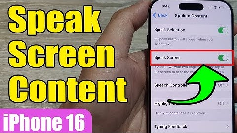 🎧 iPhone Accessibility: Turn On/Off Speak Screen Content 🛠️ | iOS 18 Easy Guide