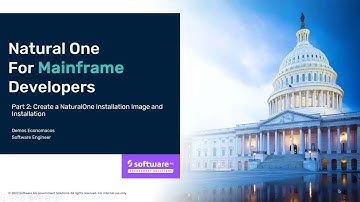 Natural ONE For Mainframe Developers Part 2: Create a NaturalONE Image and Installation