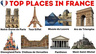 Top Places to visit in France | Famous Landmarks of France | France travel guide | Learn French