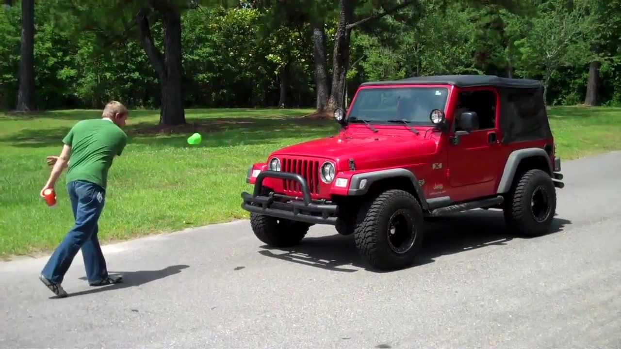 Silipint™ off-road vehicle test