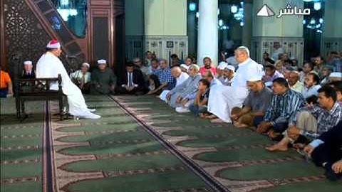 فضيلة الشيخ محمود أبو الوفا الصعيدي وتلاوة فجر  الأربعاء 15 رمضان 1434هـ   24 7 2013